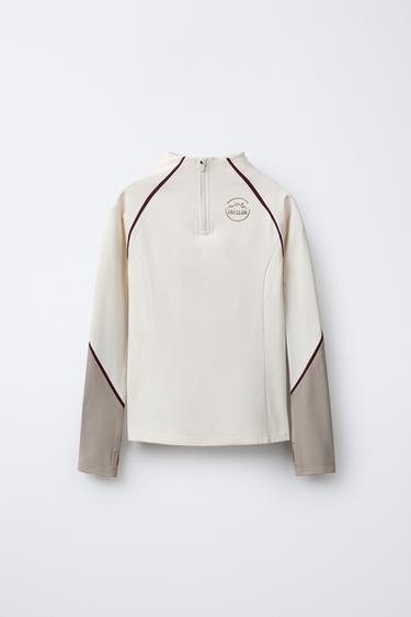 Zara Термофутболка контрастная — SKI COLLECTION