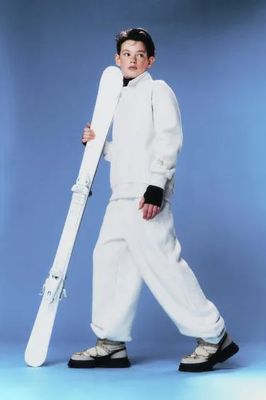 Комплект из поло и брюк WIDE LEG