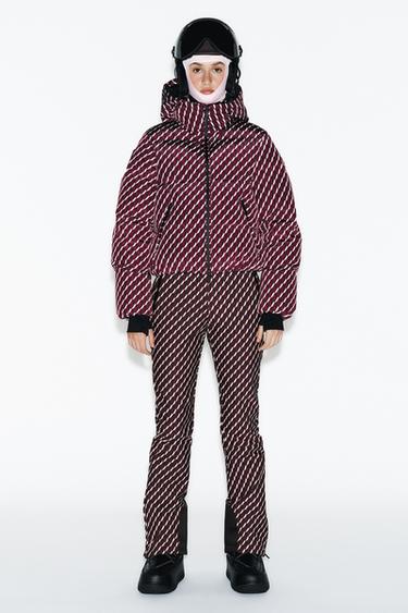 Zara Пуховик с ветрозащитой и водоотталкивающей отделкой RECCO® TECHNOLOGY SKI COLLECTION