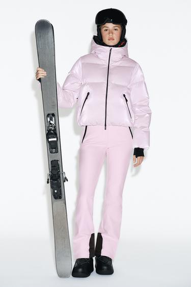 Zara Брюки FLARE WATER RESISTANT ветрозащитные с технологией RECCO® — SKI COLLECTION купить с доставкой.