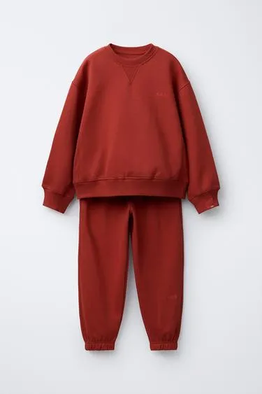 Комплект из толстовки и брюк-джоггеров с вышивкой- Заказать в России