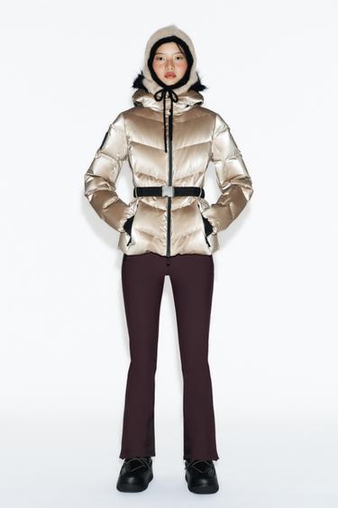 Zara Пуховик WATER RESISTANT WINDPROOF с технологией RECCO® — SKI COLLECTION