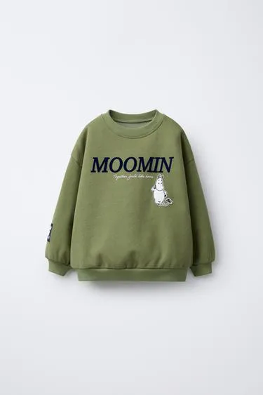 Толстовка с рельефным принтом MOOMIN ©- Заказать в России