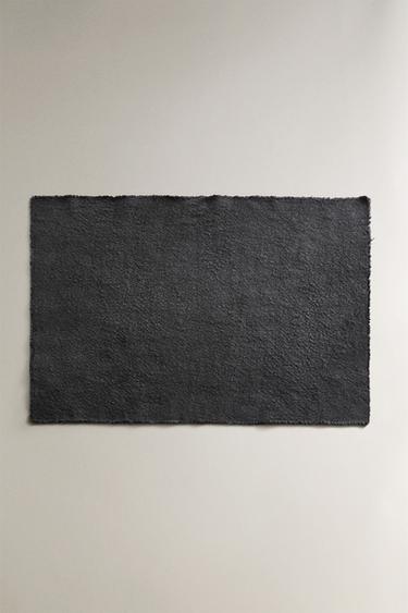 Zara Скатерть из льна с подкрашенным краем купить с доставкой.