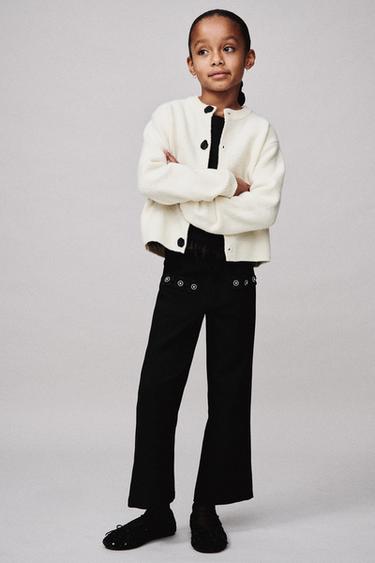 Zara Брюки с цветочными украшениями купить с доставкой.