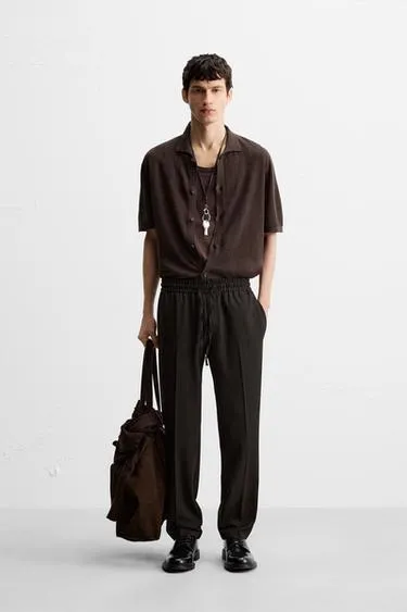 Брюки-джоггеры комфортной посадки- Заказать в России