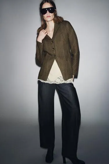 Блейзер из смесовой шерсти — ZW COLLECTION