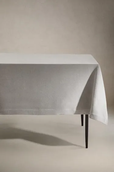 Полноцветное плотное льняное скатерть- Заказать в России