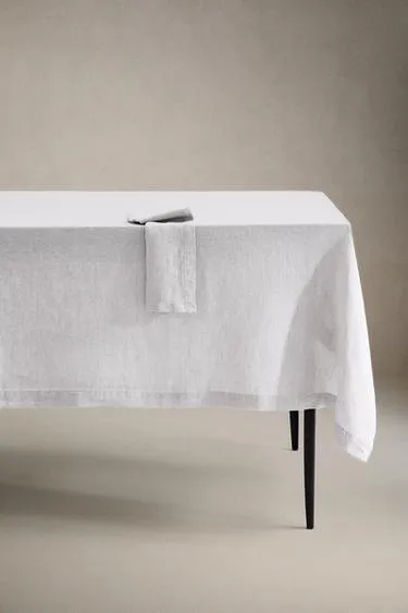 Скатерть из мятого льна- Заказать в России