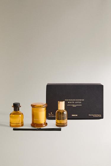 Zara Набор подарочный WHITE LOTUS (набор из 3 предметов) купить с доставкой.