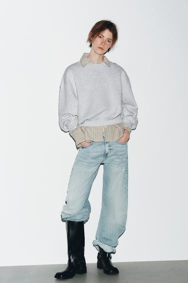 Zara Ботинки в байкерском стиле