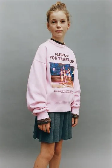 Толстовка с принтом KPOP DEMON HUNTERS™ NETFLIX ©- Заказать в России