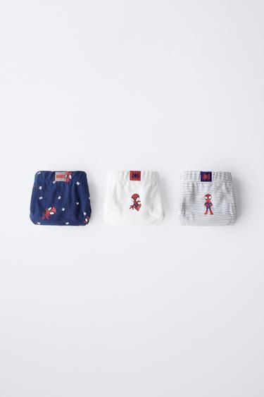 Zara 1 1/2-6 лет/набор из трех трусов с принтом SPIDEY © MARVEL купить с доставкой.