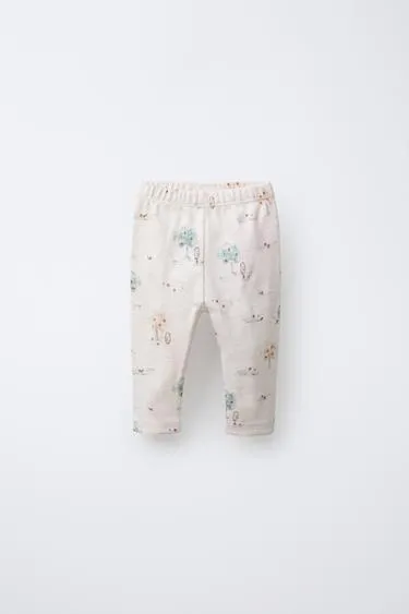 Легинсы с принтом «лес»- Заказать в России