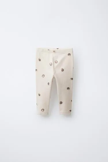 Тёплые легинсы «ежики»- Заказать в России