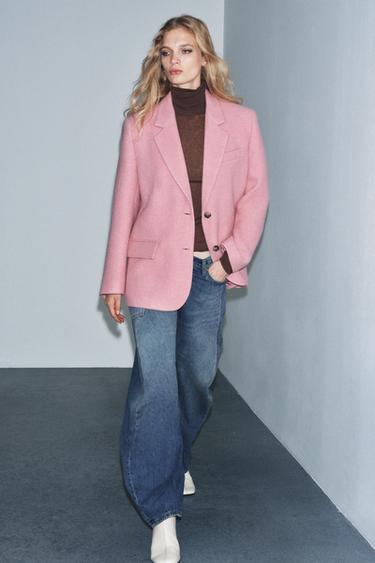 Zara Блейзер оверсайз — ZW COLLECTION LIMITED EDITION купить с доставкой.