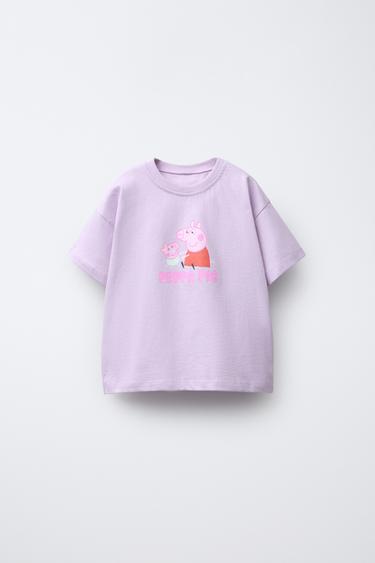 Zara Футболка с принтом PEPPA PIG ™ купить с доставкой.