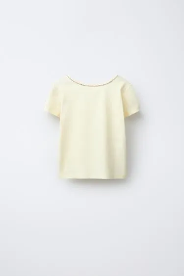 Топ в рубчик со стразами