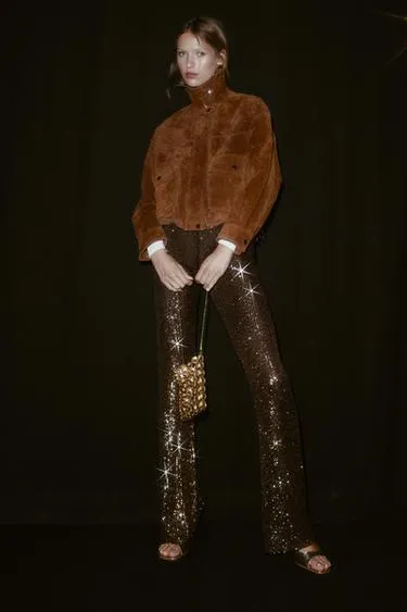 Куртка-бомбер из 100% кожи- Заказать в России