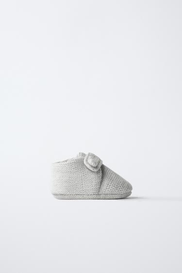 Zara Вязанные сапоги