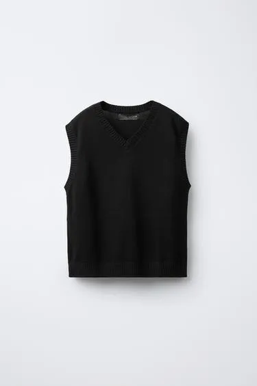 Трикотажный жилет