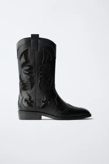 Сапоги в ковбойском стиле- Заказать в России