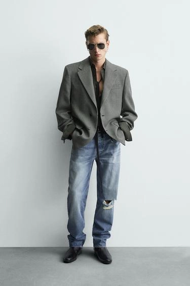 Эксклюзивный жакет из шерсти в клетку- Заказать в России