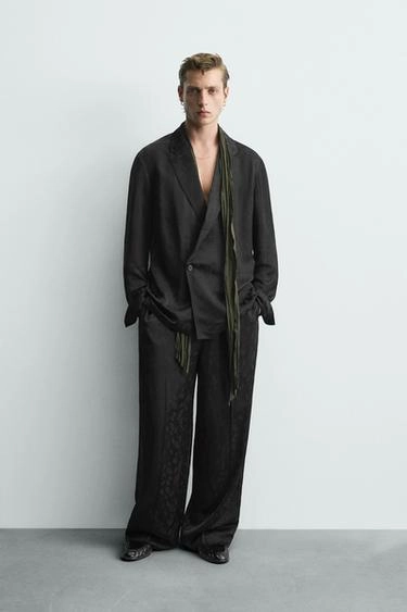 Роскошный костюм с рисунком пэйсли в ограниченном выпуске (пиджак свободного кроя)- Заказать в России