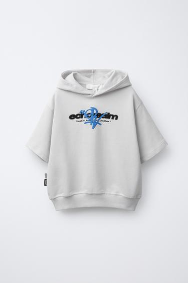 Zara Худи с короткими рукавами купить с доставкой.