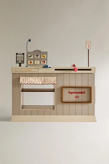 Детский деревянный супермаркет- Заказать в России