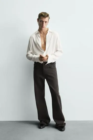 Рубашка из купро-вискозы LIMITED EDITION- Заказать в России