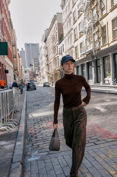 Zara Базовый однотонный свитер