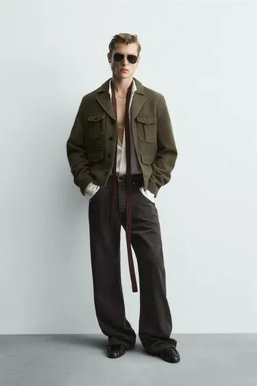 Куртка из 100% шерсти с карманами — LIMITED EDITION