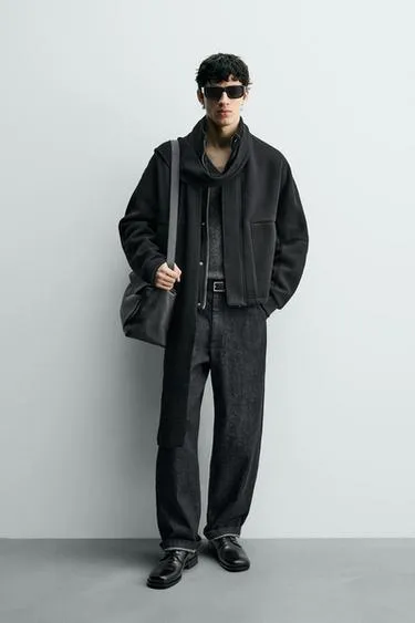 Куртка BOXY FIT в рубчик- Заказать в России