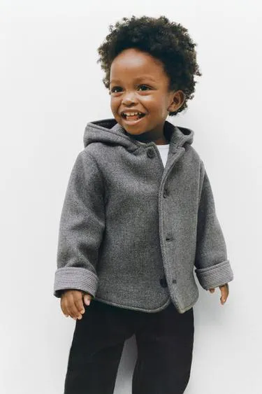 Пальто мантико с капюшоном