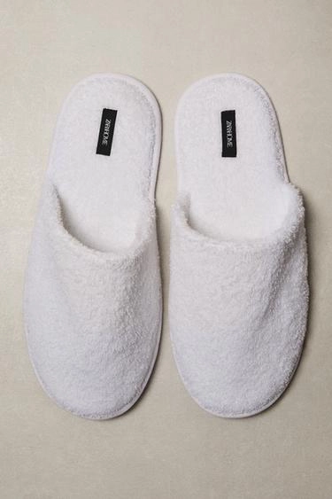 Тапочки для ванной из махровой ткани- Заказать в России