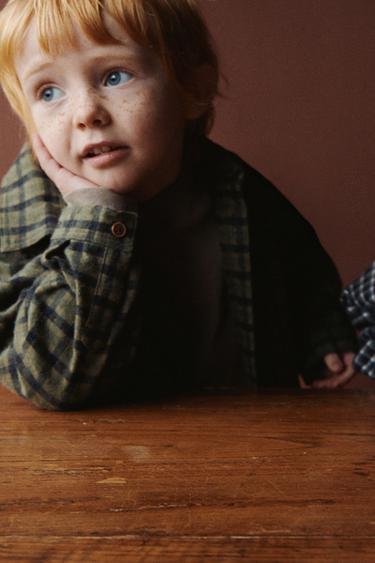 Zara ZARA TIMELESS - мягкая рубашка в клетку виши