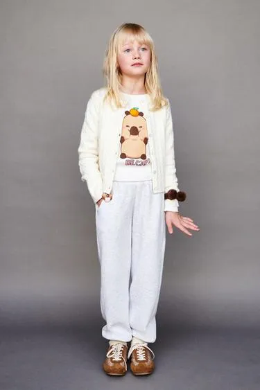 Футболка с ребристым узором CAPYBARA CAPYFUN ©- Заказать в России