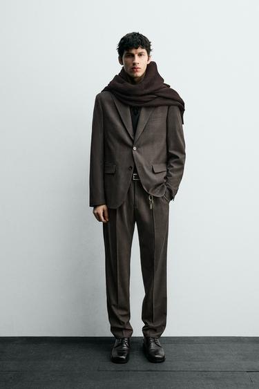 Zara Костюмные брюки в клетку