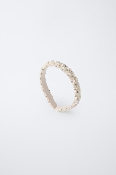 Zara Ободок с пайетками и блеском купить с доставкой.