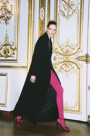 Классическое пальто со смокинговым воротником — ZW COLLECTION LIMITED EDITION- Заказать в России