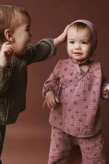 ZARA TIMELESS - комплект с цветочным узором и текстурой- Заказать в России