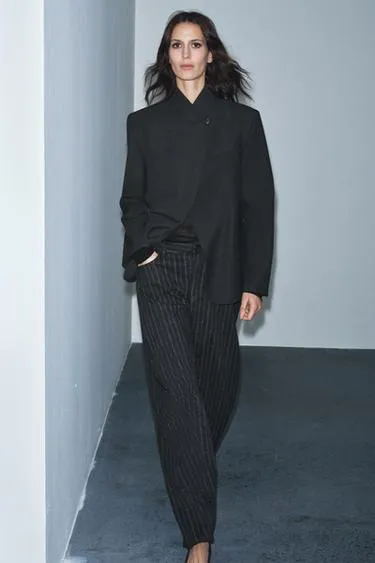 Блейзер из смесовой шерсти — ZW COLLECTION LIMITED EDITION