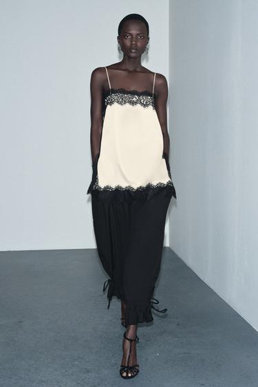 Zara Карго-брюки бомбачи с завязками — ZW COLLECTION