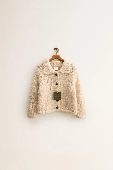 ZARA TIMELESS — кардиган из шерсти и альпаки