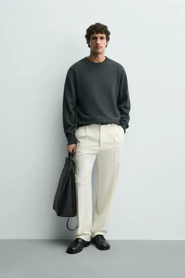 Легкий свитер из шерсти и кашемира