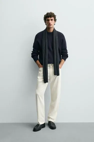 Шерстяной свитер с узором- Заказать в России