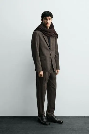 Блейзер костюмный в клетку