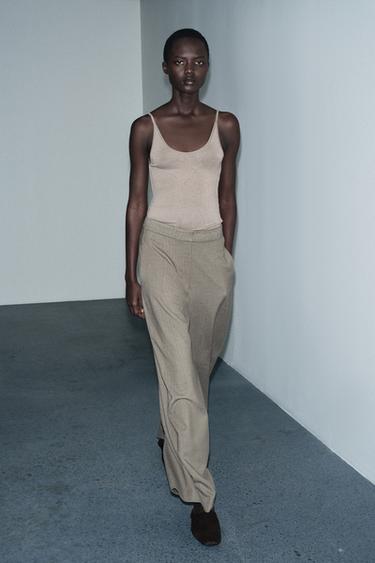 Zara Майка на бретелях