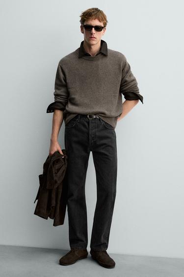 Zara Кожаные туфли-дерби с подошвой VIBRAM® AARON LEVINE X ZARA